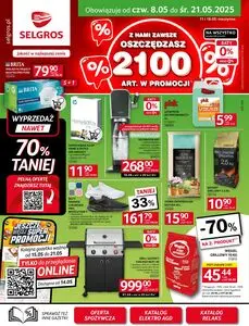 Gazetka promocyjna SELGROS, ważna od 2025-05-08 do 2025-05-21.