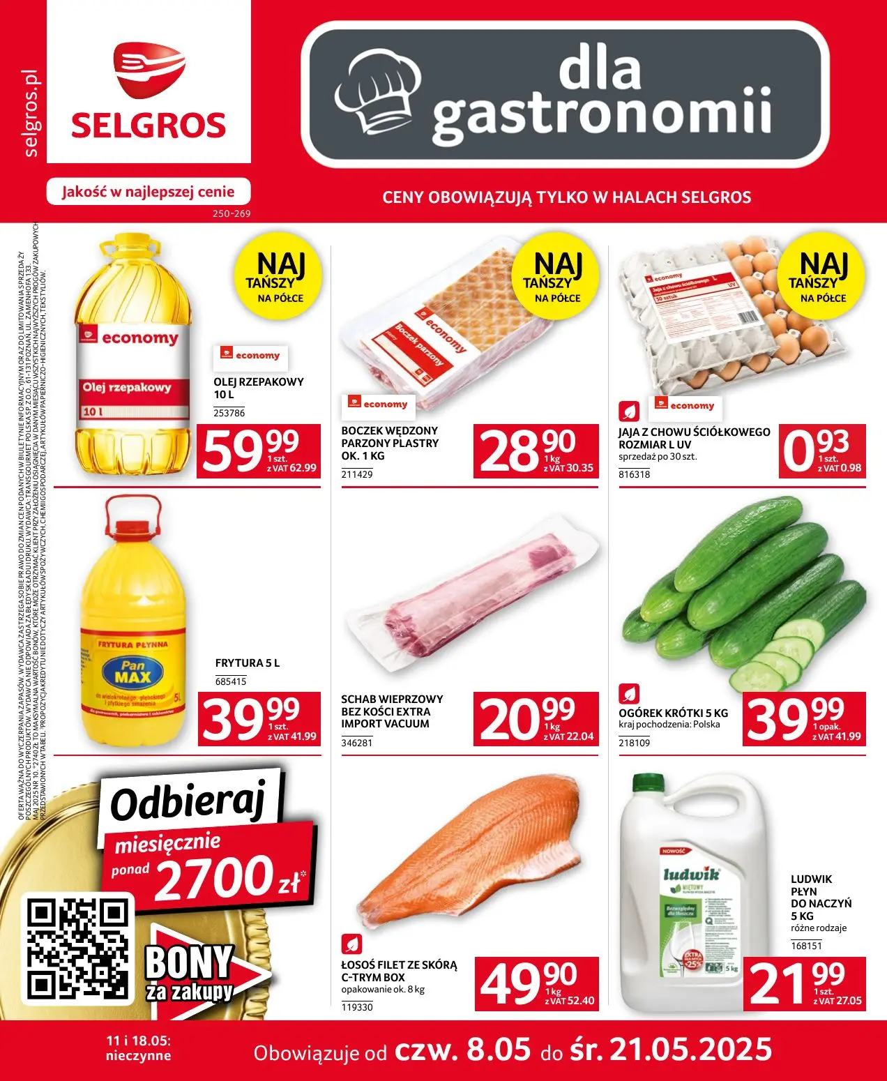 gazetka promocyjna SELGROS Oferta dla gastronomii - Strona 1