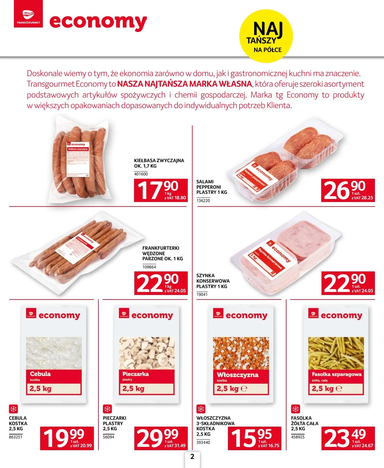 gazetka promocyjna SELGROS Oferta dla gastronomii - Strona 2