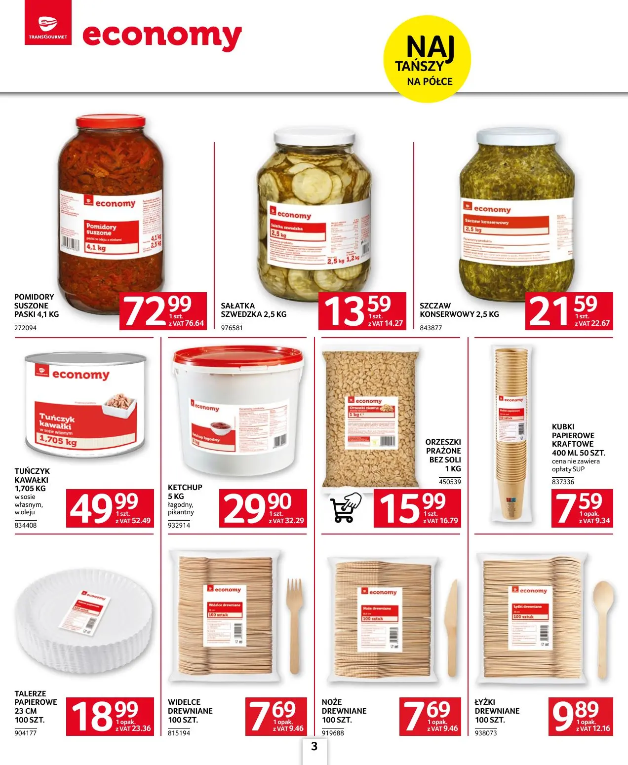 gazetka promocyjna SELGROS Oferta dla gastronomii - Strona 3