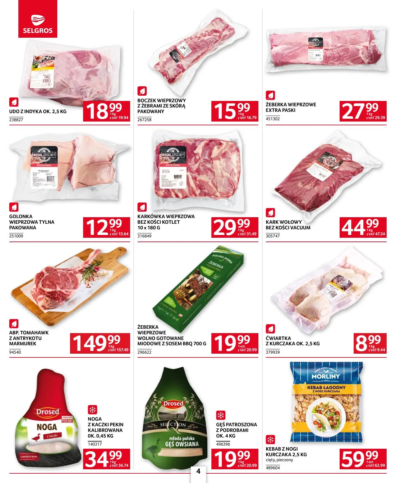 gazetka promocyjna SELGROS Oferta dla gastronomii - Strona 4