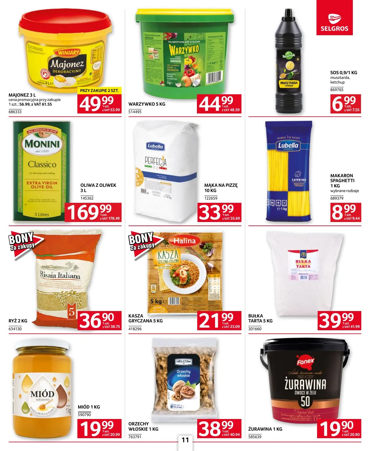 gazetka promocyjna SELGROS Oferta dla gastronomii - Strona 11