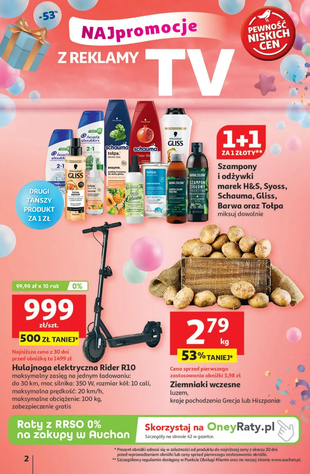 gazetka promocyjna Auchan Pewność niskich cen - Strona 2