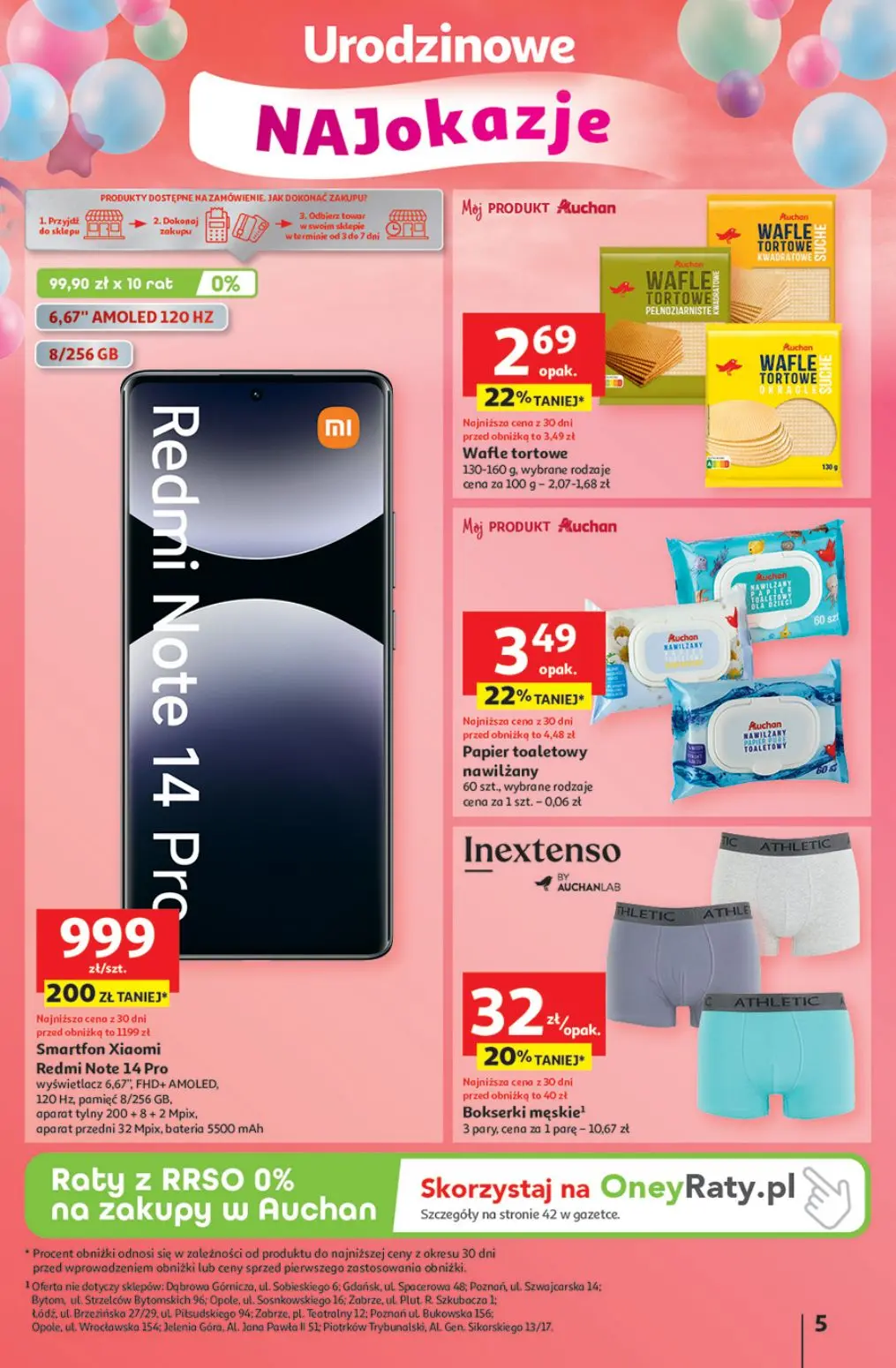 gazetka promocyjna Auchan Pewność niskich cen - Strona 5