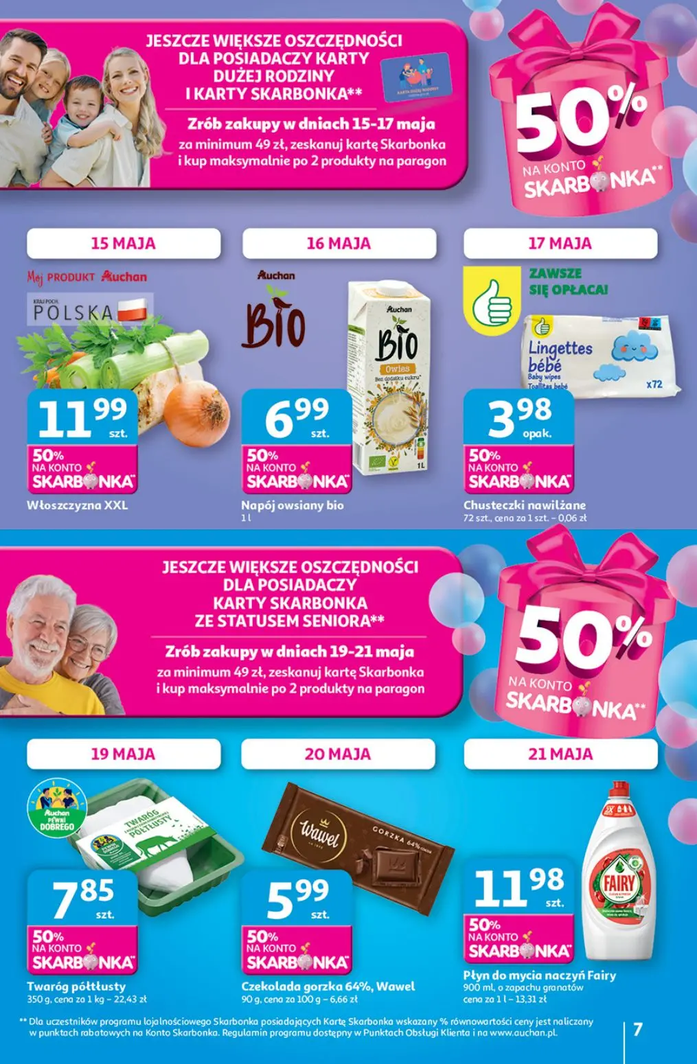 gazetka promocyjna Auchan Pewność niskich cen - Strona 7
