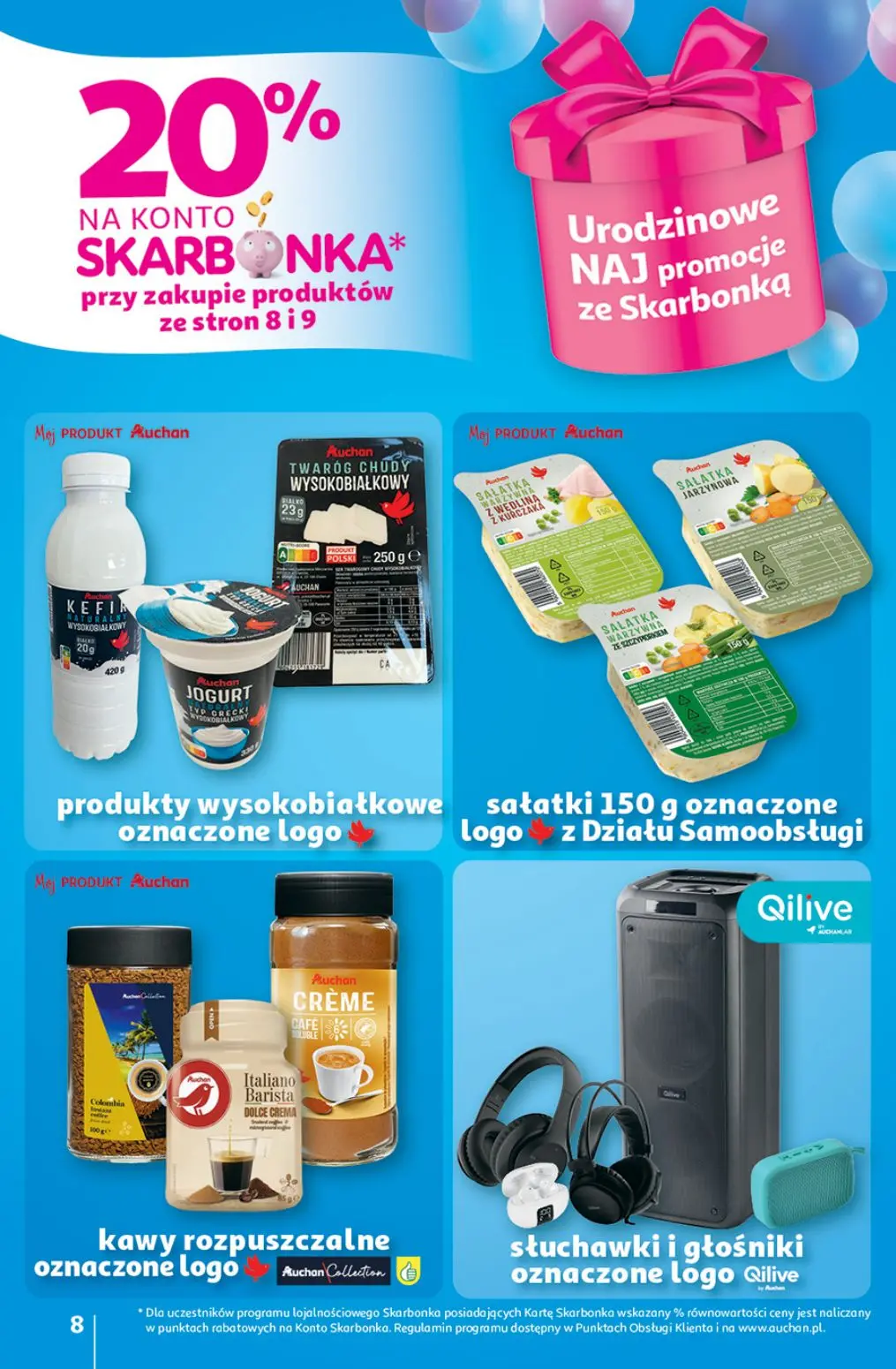 gazetka promocyjna Auchan Pewność niskich cen - Strona 8