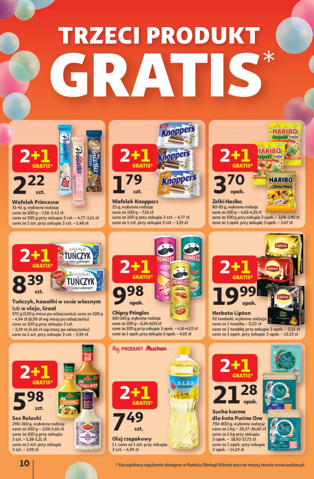 gazetka promocyjna Auchan Pewność niskich cen - Strona 10