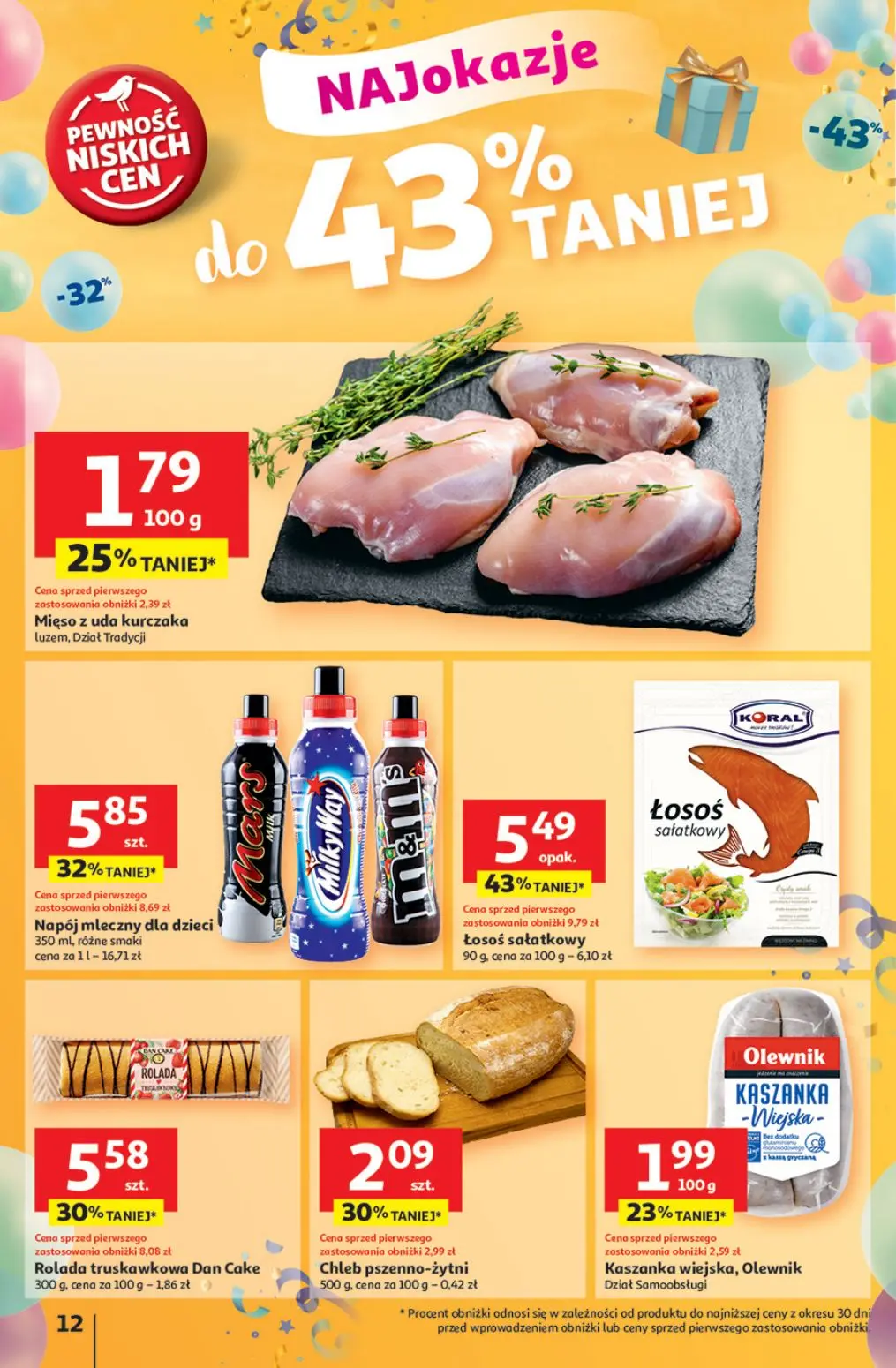 gazetka promocyjna Auchan Pewność niskich cen - Strona 12