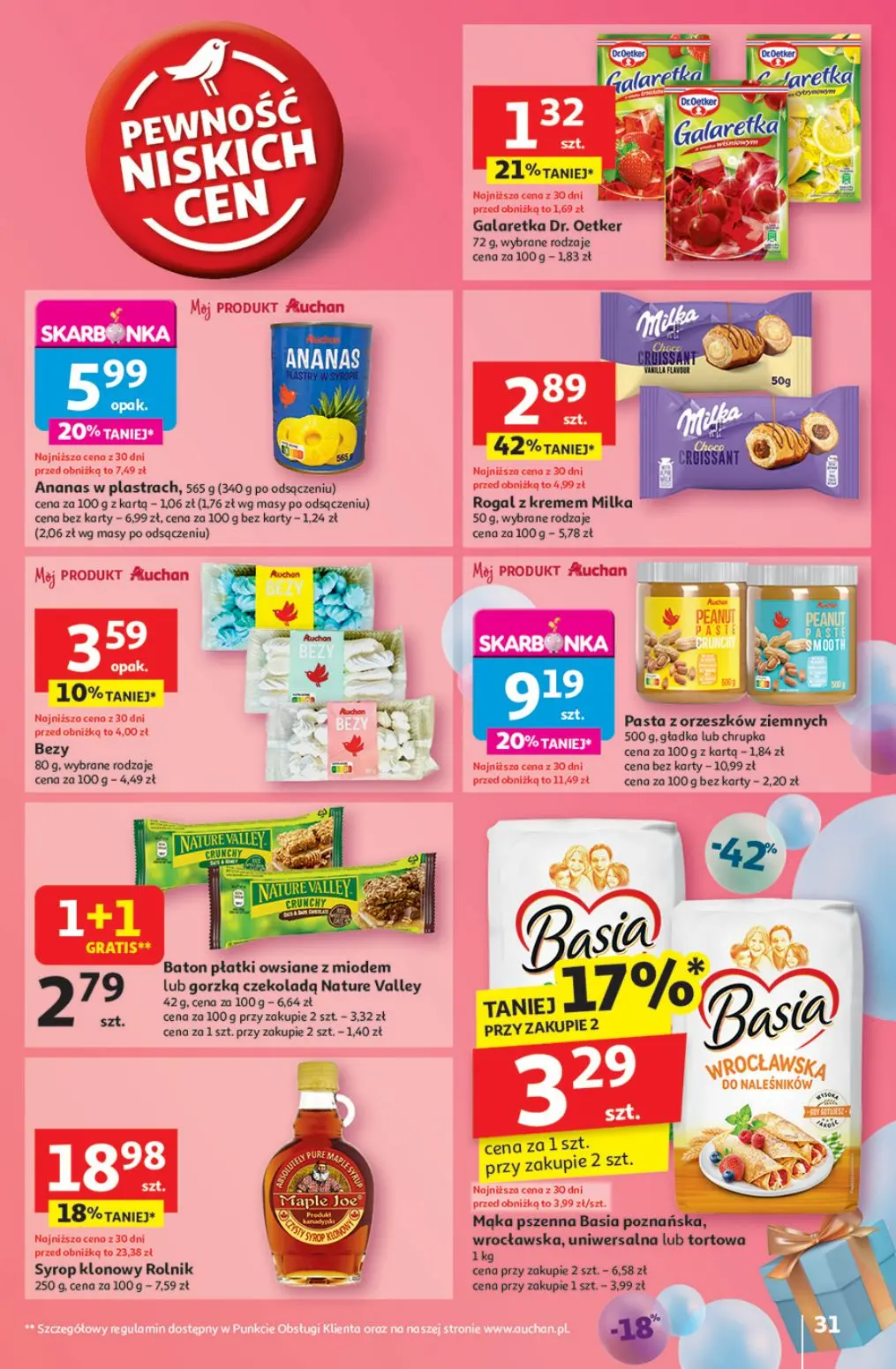 gazetka promocyjna Auchan Pewność niskich cen - Strona 33