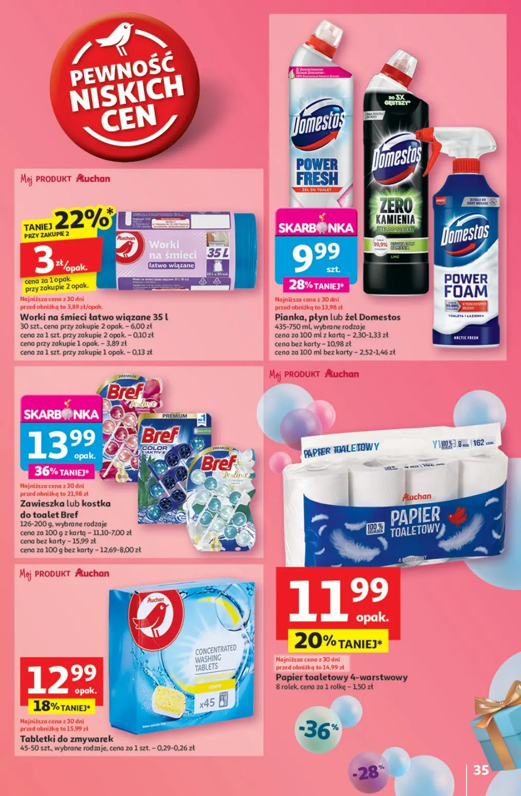 gazetka promocyjna Auchan Pewność niskich cen - Strona 37