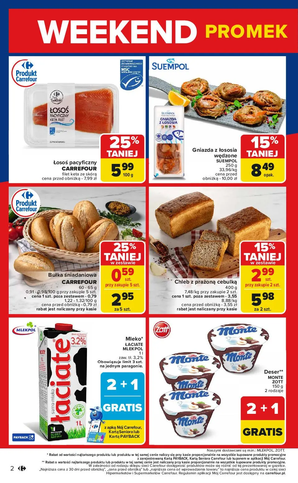 gazetka promocyjna Carrefour Weekend promek. Od czwartku - Strona 2