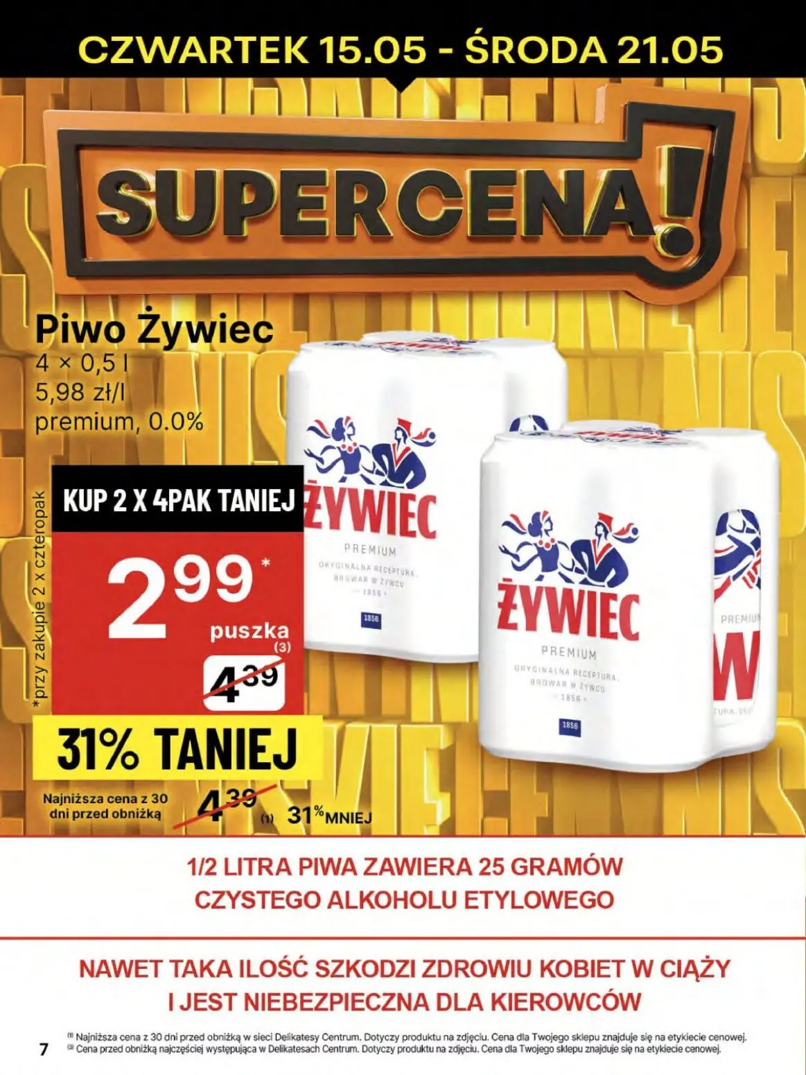 gazetka promocyjna Delikatesy Centrum Od czwartku - Strona 7