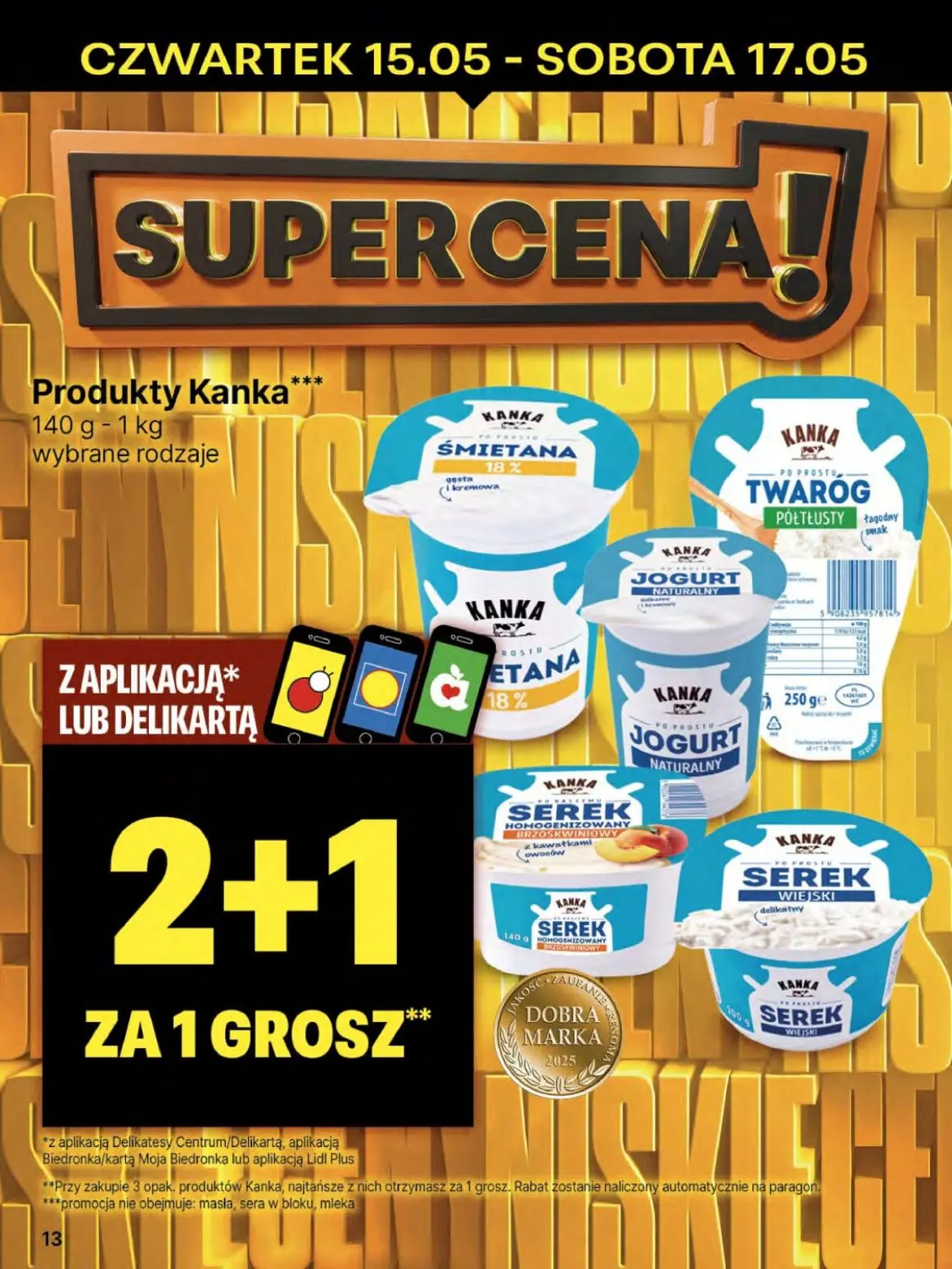 gazetka promocyjna Delikatesy Centrum Od czwartku - Strona 13