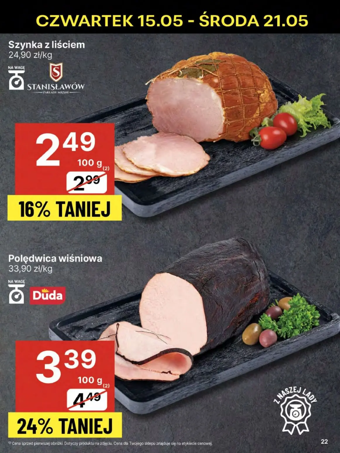 gazetka promocyjna Delikatesy Centrum Od czwartku - Strona 22