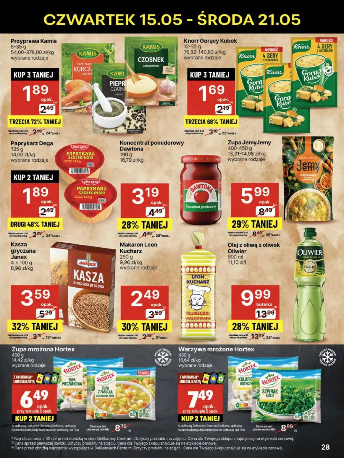 gazetka promocyjna Delikatesy Centrum Od czwartku - Strona 28