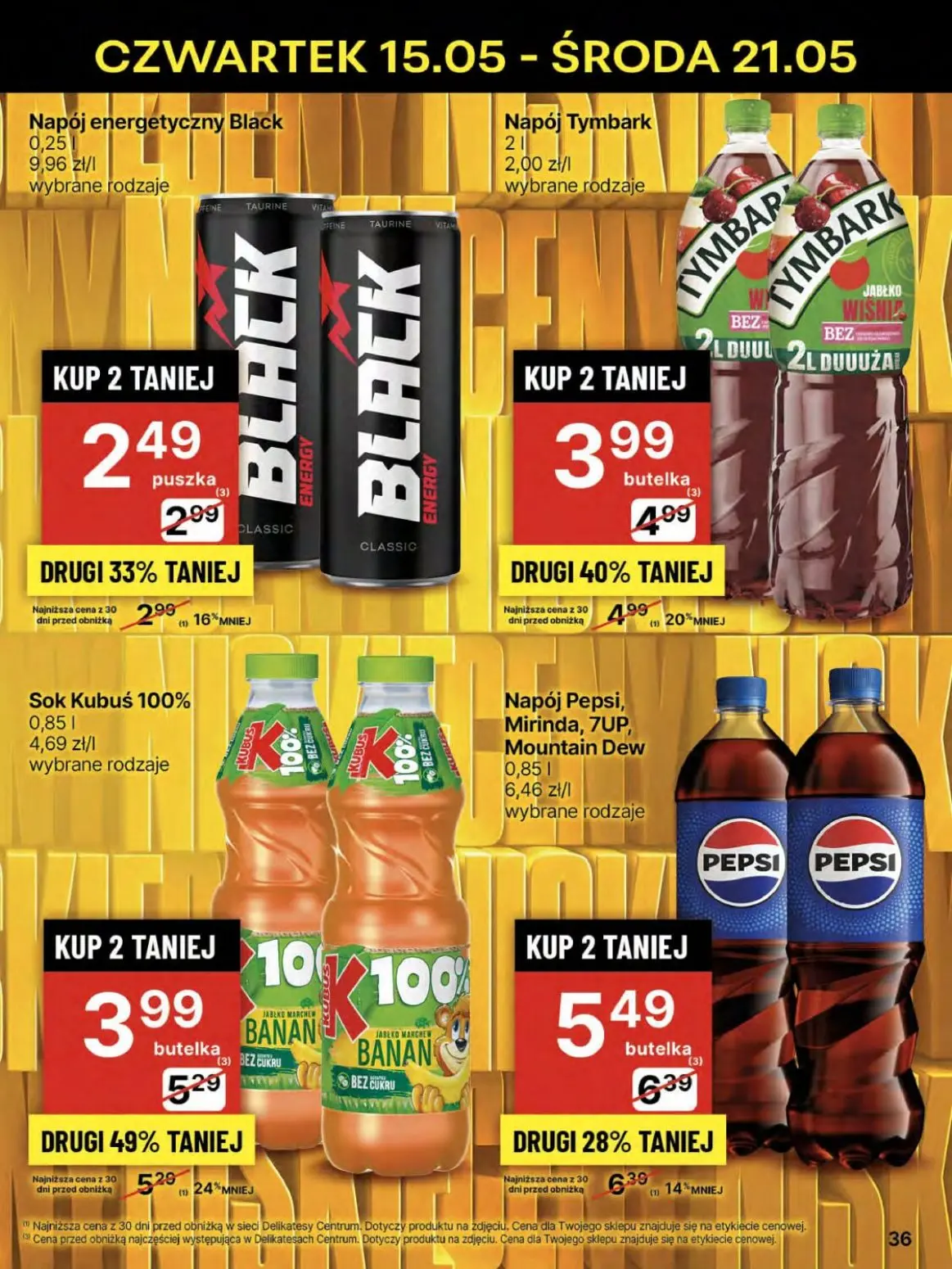 gazetka promocyjna Delikatesy Centrum Od czwartku - Strona 36