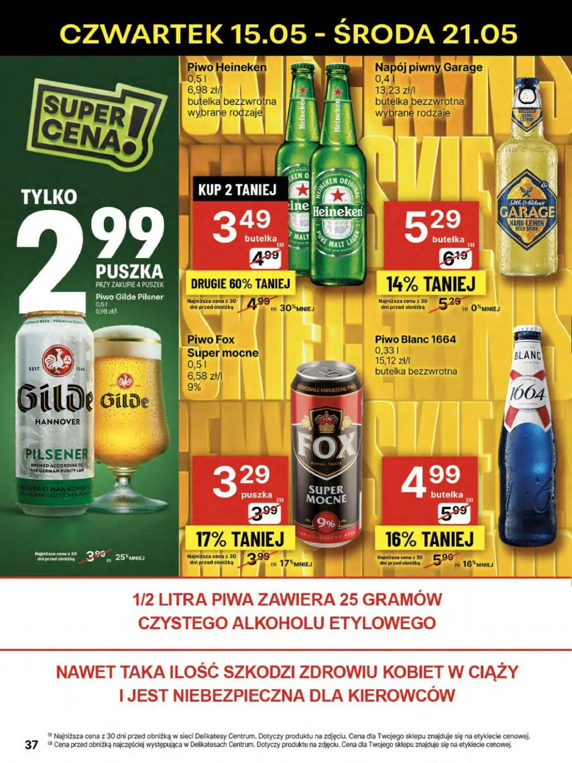 gazetka promocyjna Delikatesy Centrum Od czwartku - Strona 37