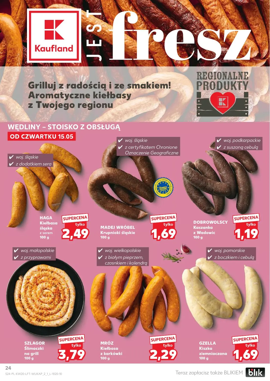 gazetka promocyjna Kaufland Jest fresz - Strona 24