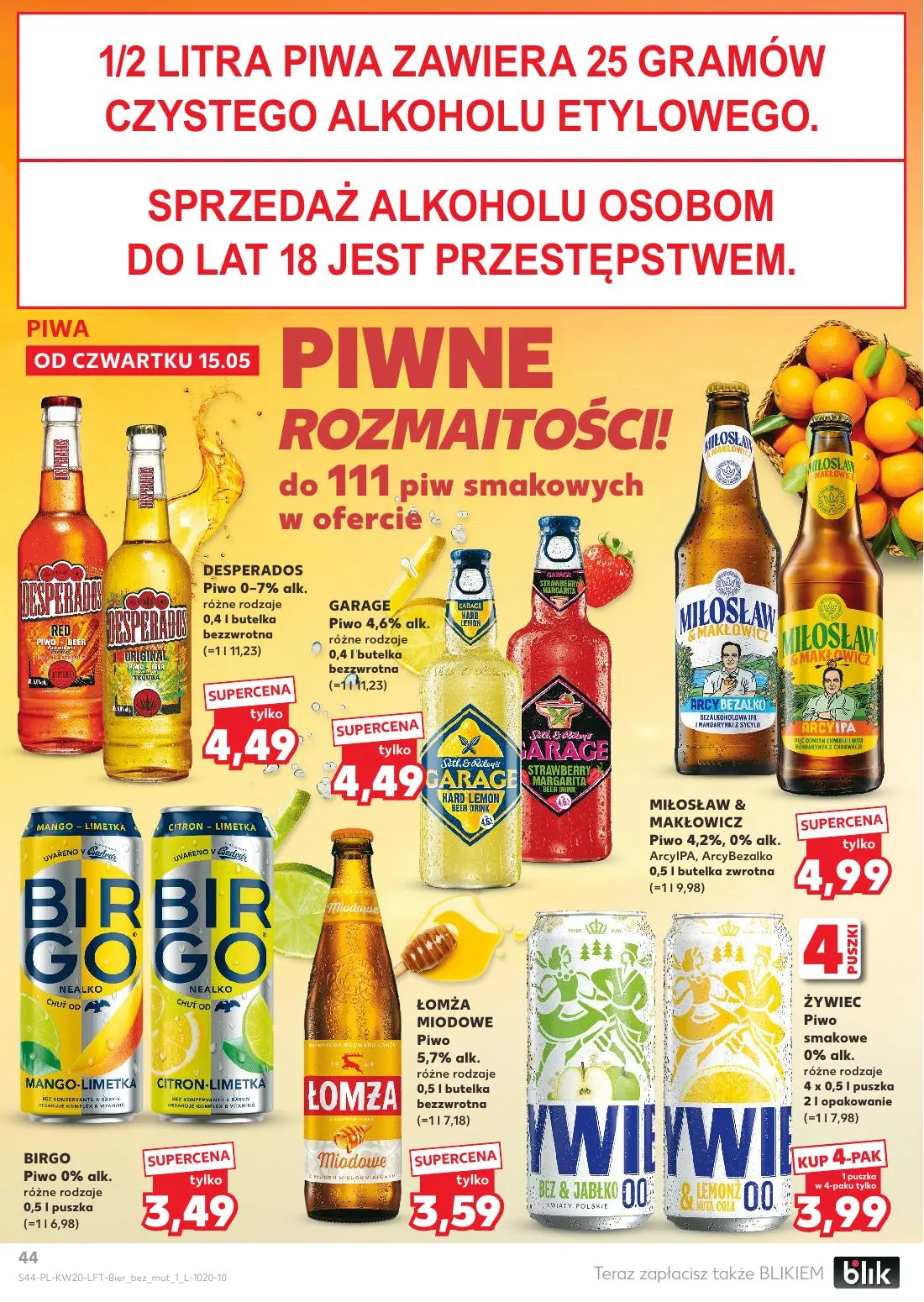gazetka promocyjna Kaufland Jest fresz - Strona 44