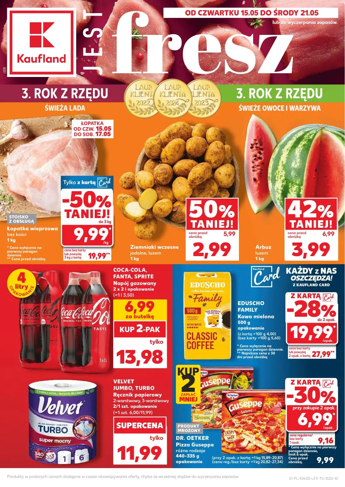 gazetka promocyjna Kaufland Jest fresz - Strona 1