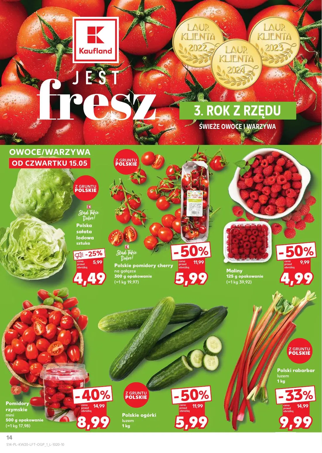 gazetka promocyjna Kaufland Jest fresz - Strona 14