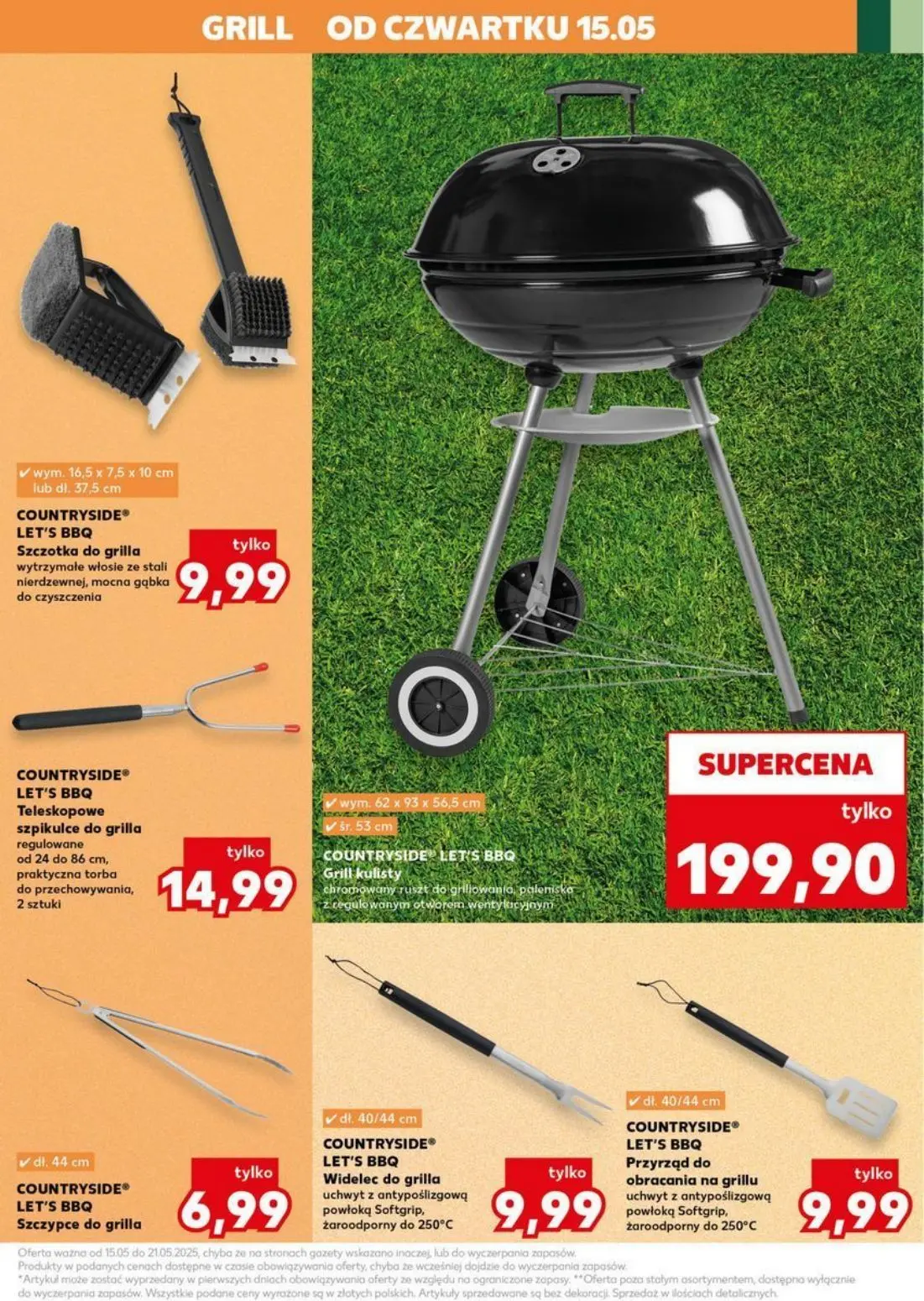 gazetka promocyjna Kaufland Grill, tak jak lubisz - Strona 15