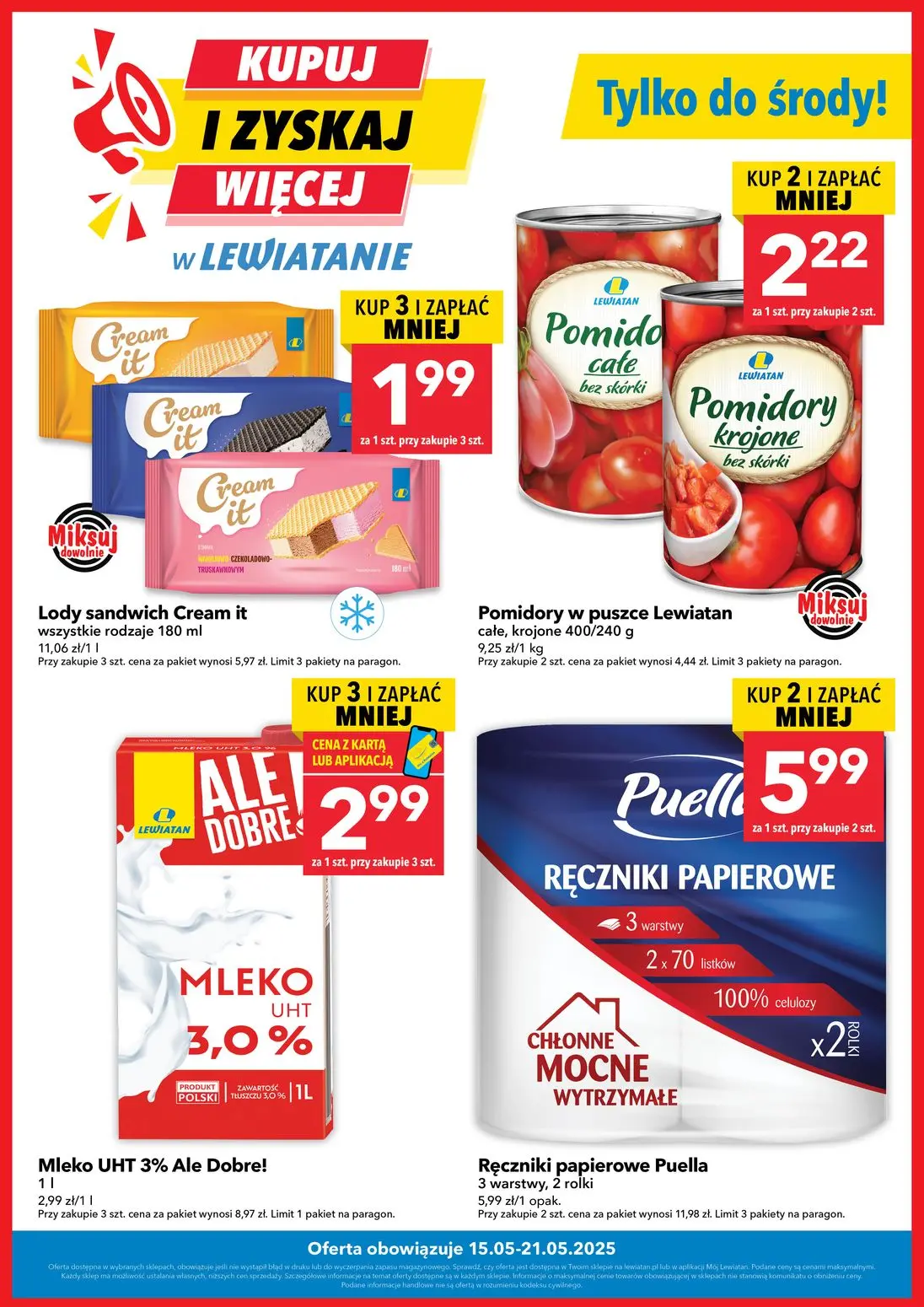 gazetka promocyjna LEWIATAN Kupuj i zyskaj więcej - Strona 1