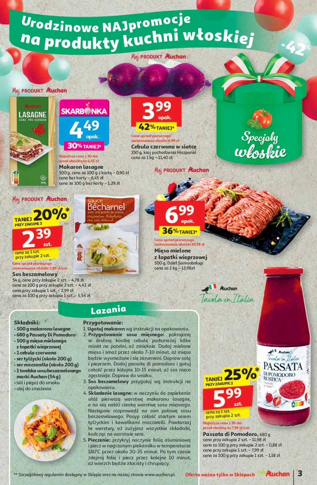 gazetka promocyjna Moje Auchan Pewność niskich cen - Strona 3