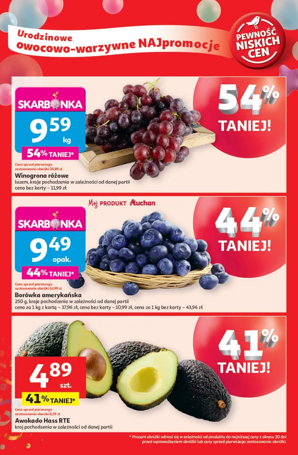 gazetka promocyjna Moje Auchan Pewność niskich cen - Strona 4