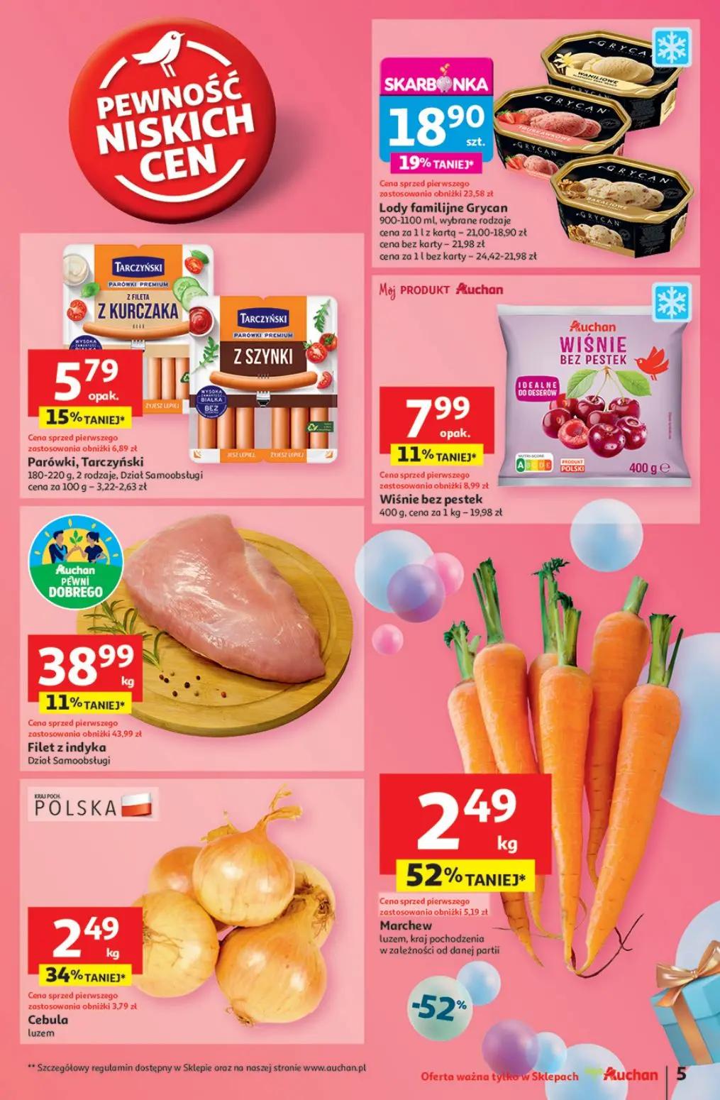 gazetka promocyjna Moje Auchan Pewność niskich cen - Strona 7