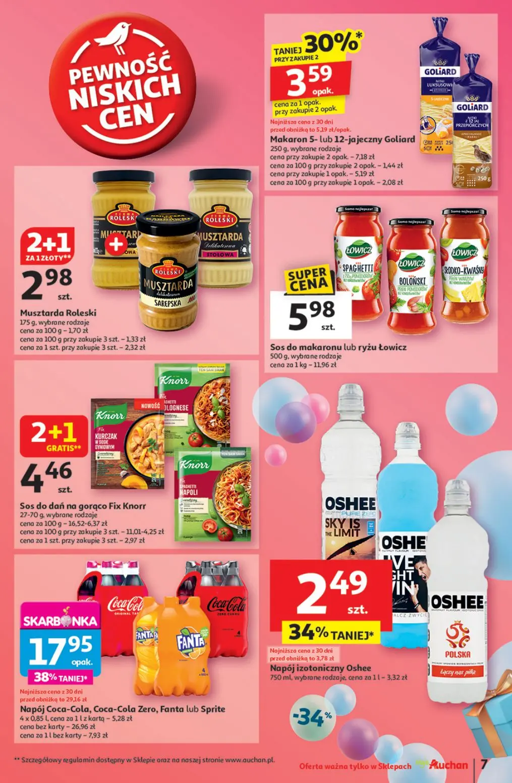 gazetka promocyjna Moje Auchan Pewność niskich cen - Strona 9