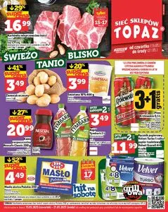 Gazetka promocyjna Topaz, ważna od 2025-05-15 do 2025-05-21.