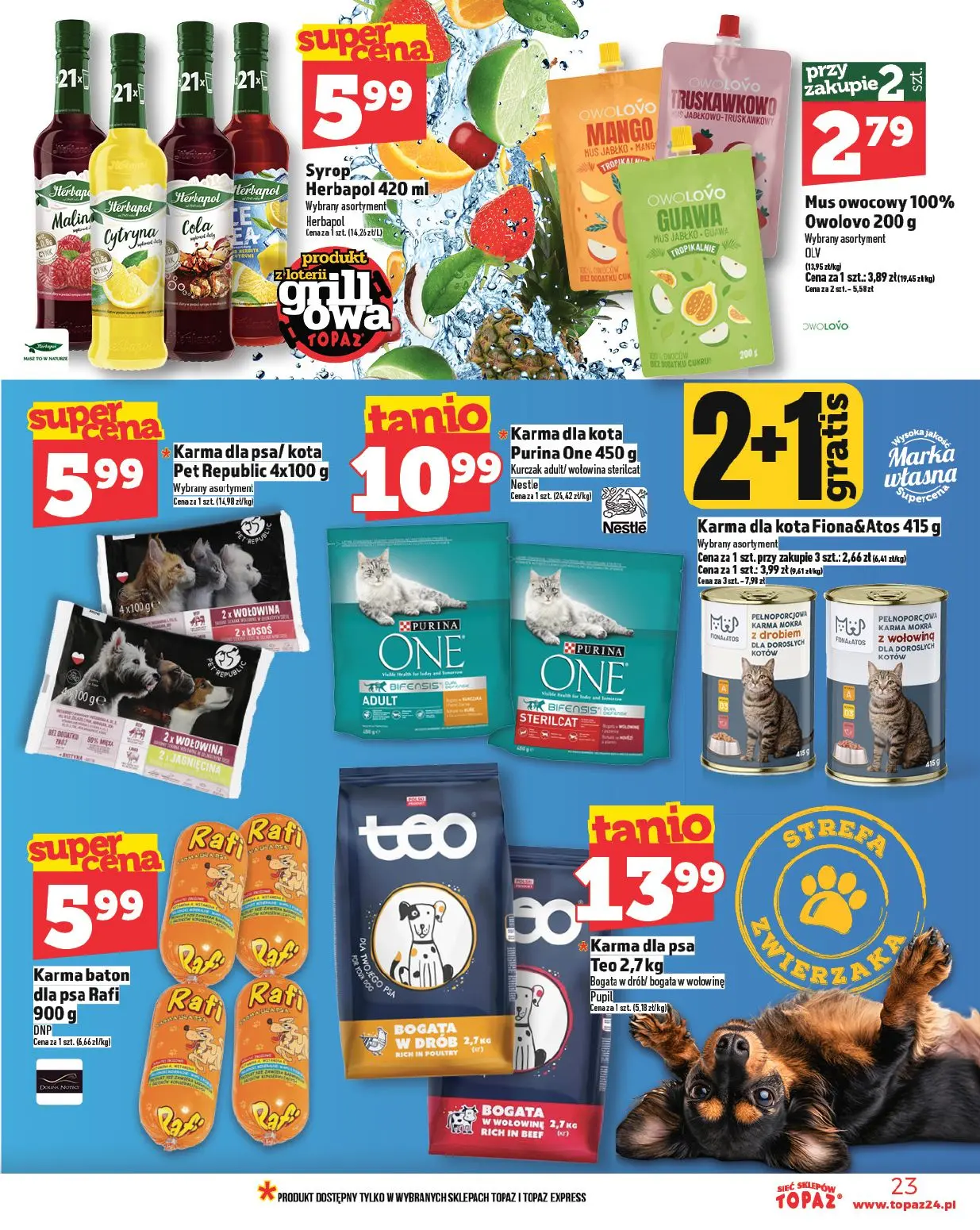 gazetka promocyjna Topaz Warszawa - Strona 23