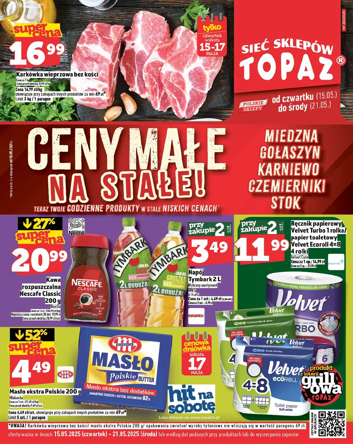 gazetka promocyjna Topaz Ceny małe - Strona 1