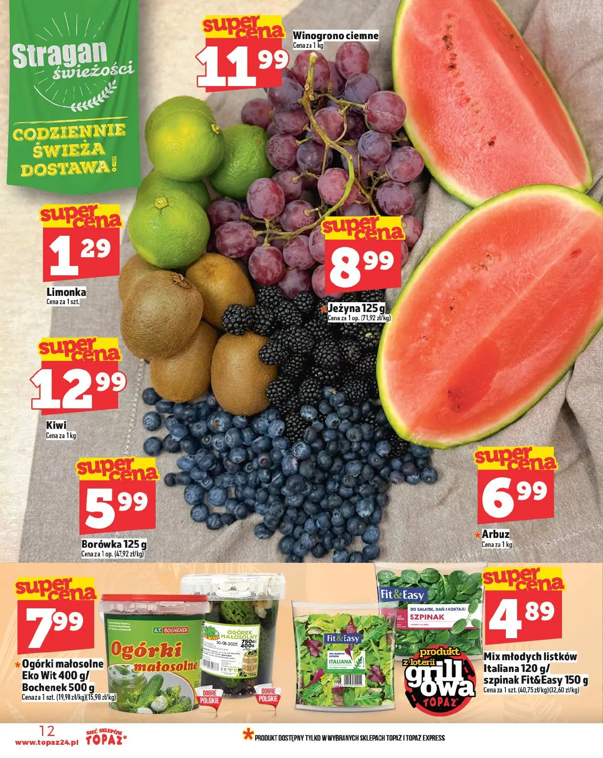 gazetka promocyjna Topaz Ceny małe - Strona 12