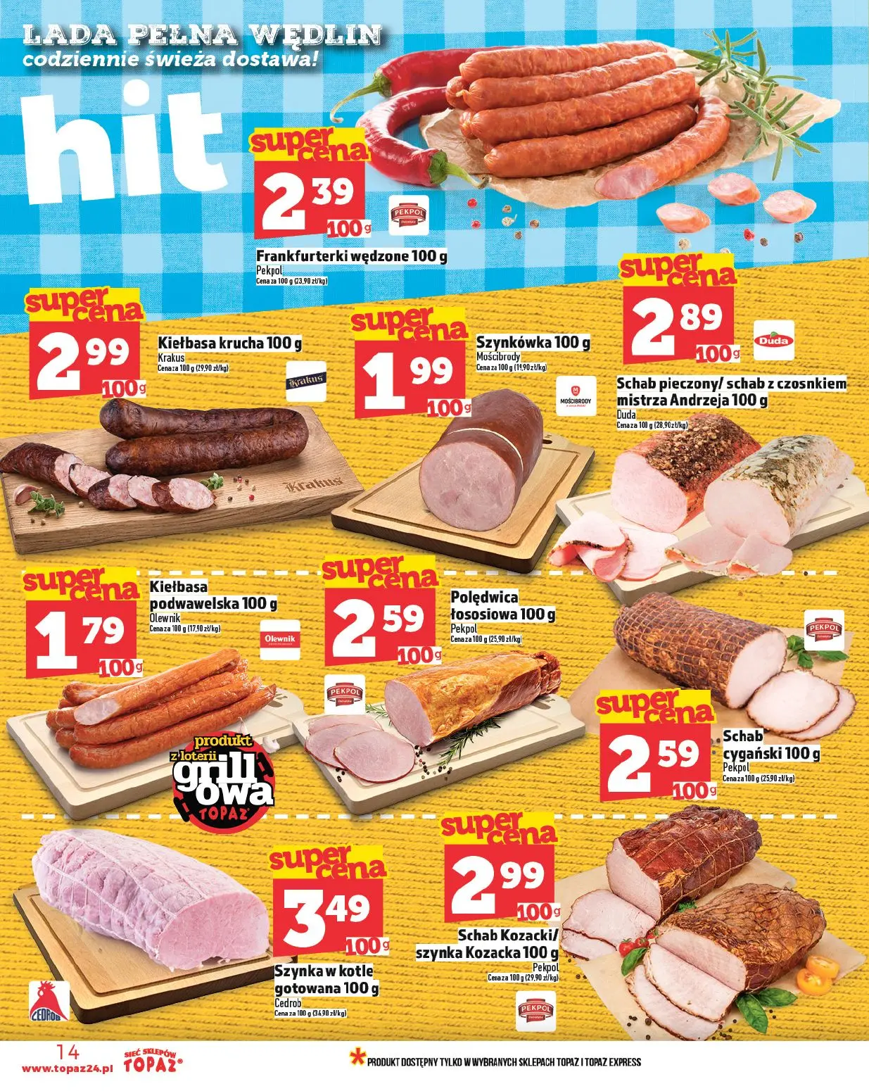 gazetka promocyjna Topaz Ceny małe - Strona 14