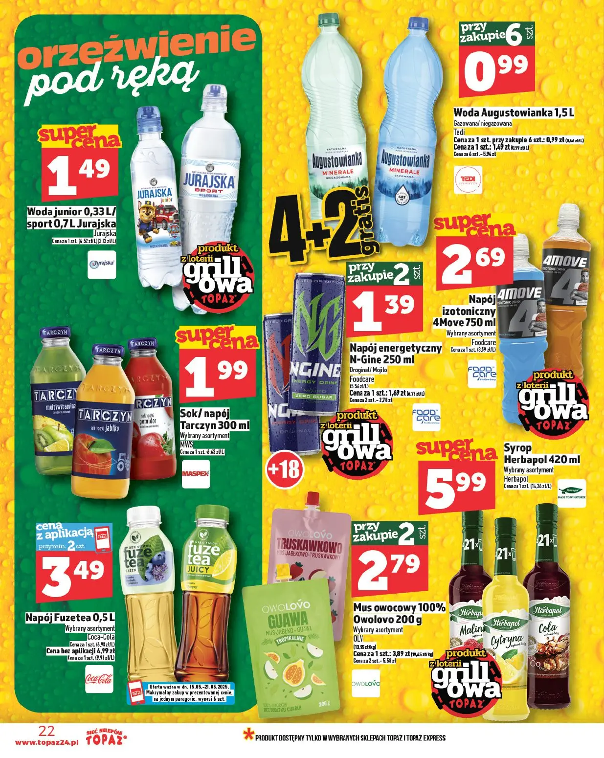 gazetka promocyjna Topaz Ceny małe - Strona 22