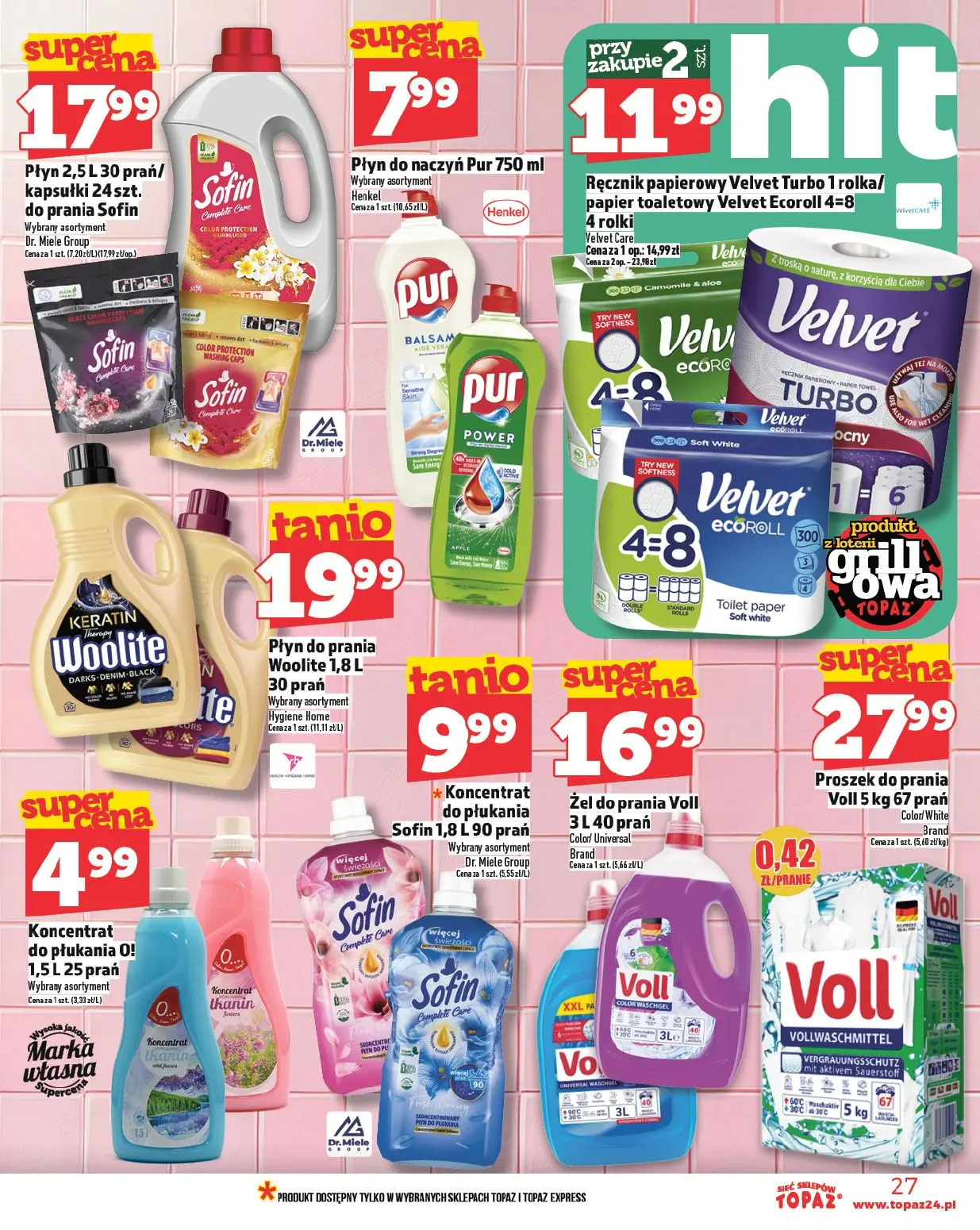 gazetka promocyjna Topaz Ceny małe - Strona 27