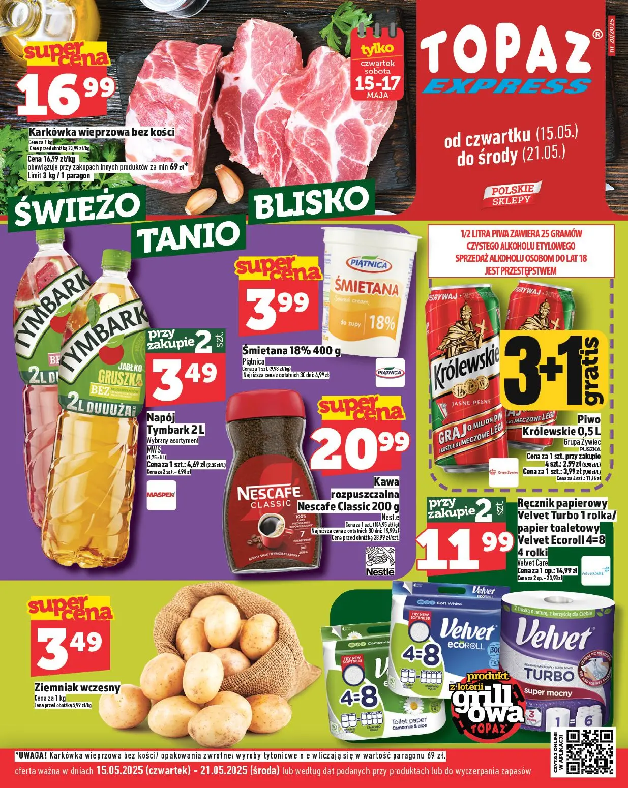 gazetka promocyjna Topaz Express - Strona 1