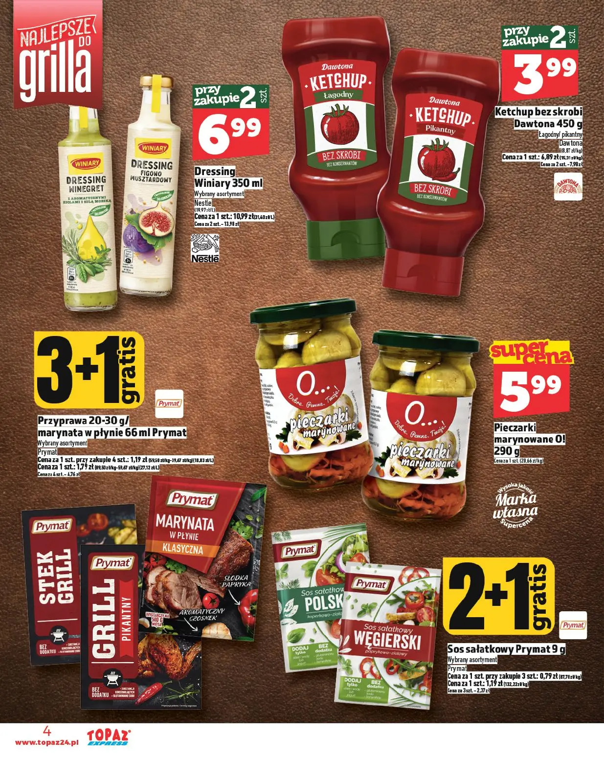 gazetka promocyjna Topaz Express - Strona 4