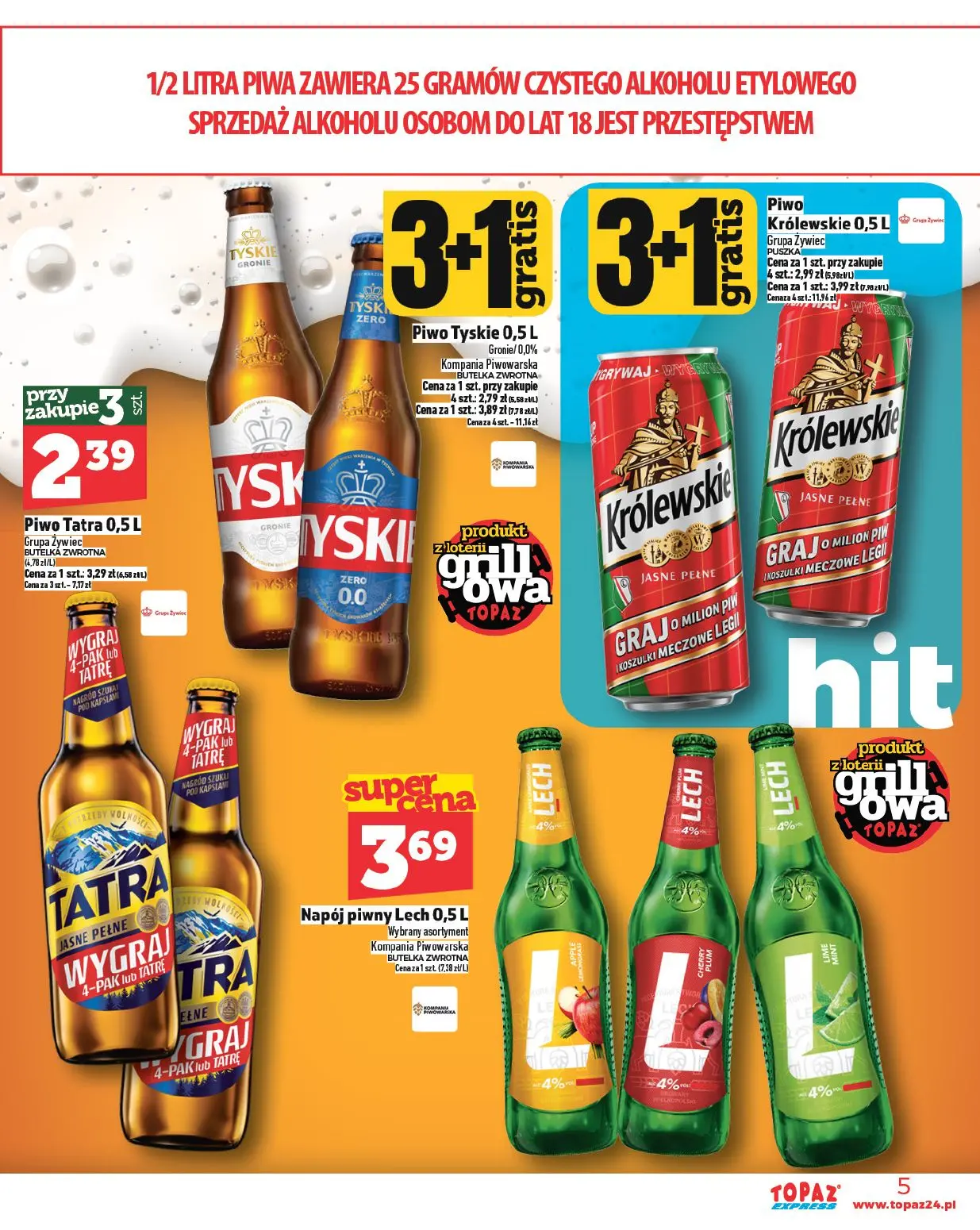 gazetka promocyjna Topaz Express - Strona 5