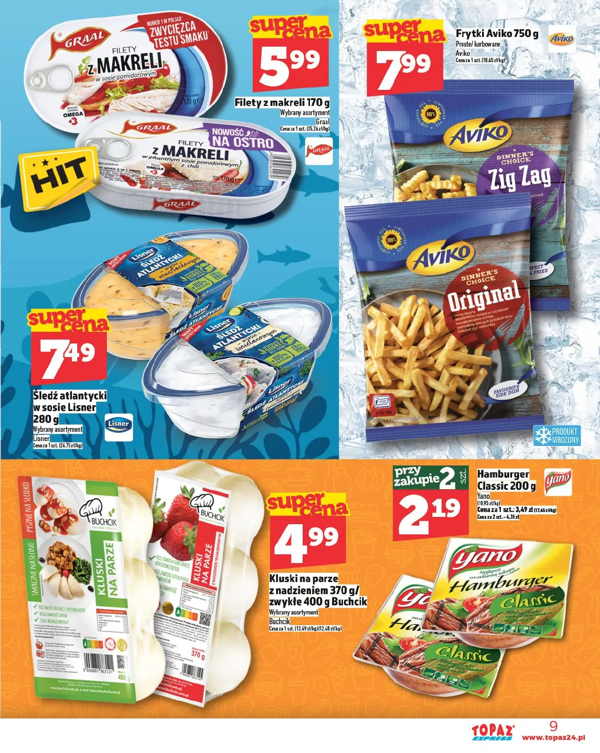 gazetka promocyjna Topaz Express - Strona 9