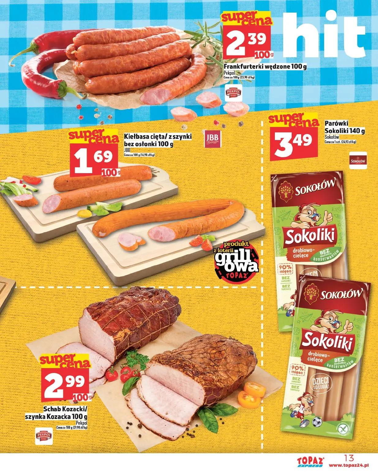 gazetka promocyjna Topaz Express - Strona 13