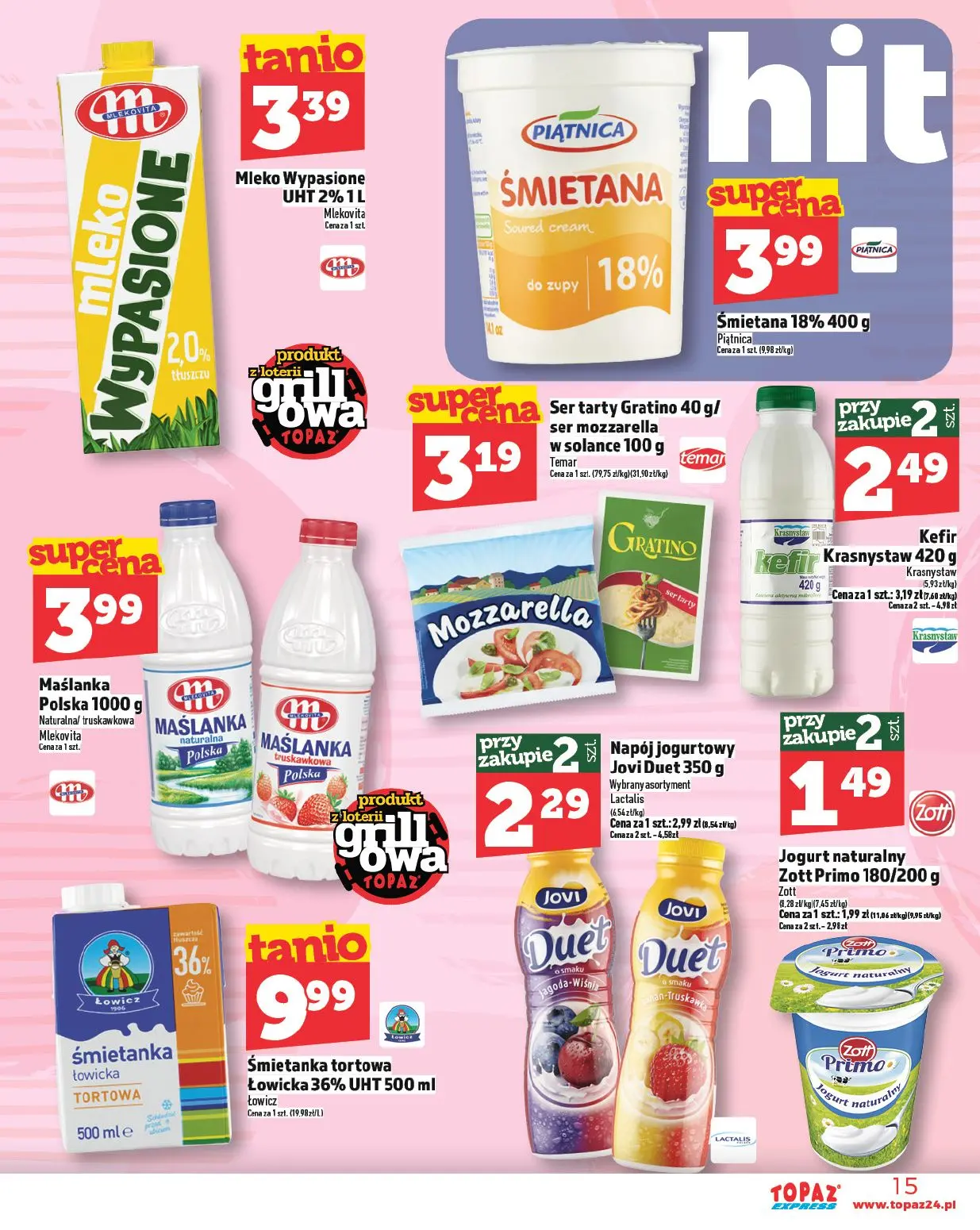 gazetka promocyjna Topaz Express - Strona 15