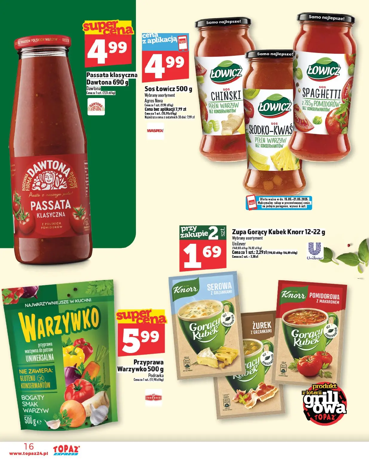 gazetka promocyjna Topaz Express - Strona 16