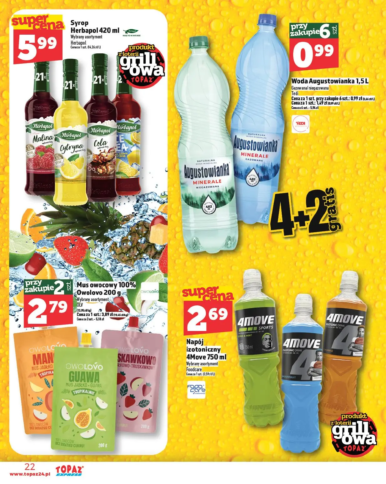 gazetka promocyjna Topaz Express - Strona 22