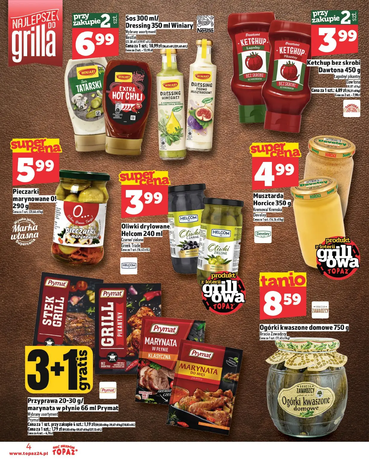 gazetka promocyjna Topaz Domanice - Strona 4