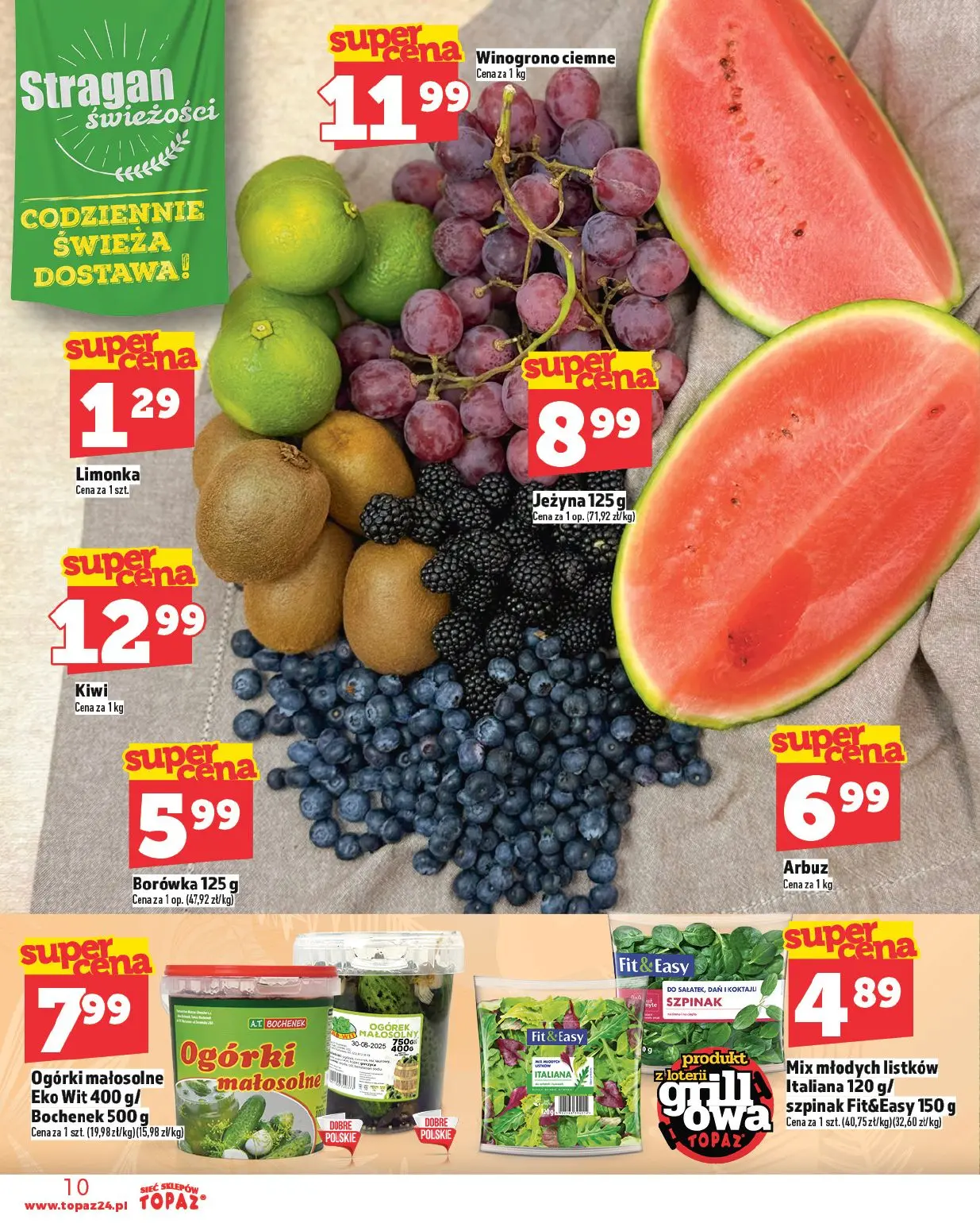 gazetka promocyjna Topaz Domanice - Strona 10