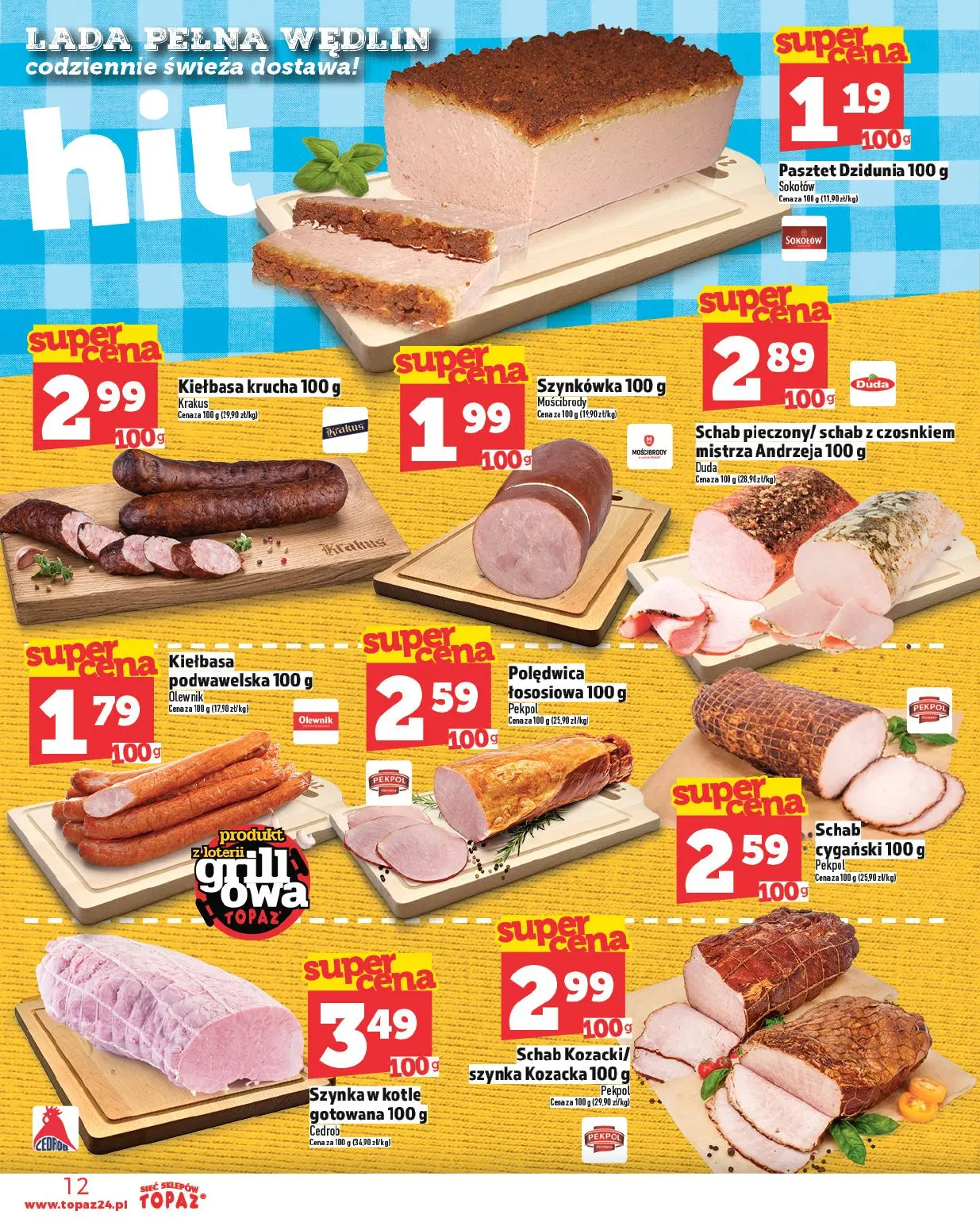 gazetka promocyjna Topaz Domanice - Strona 12