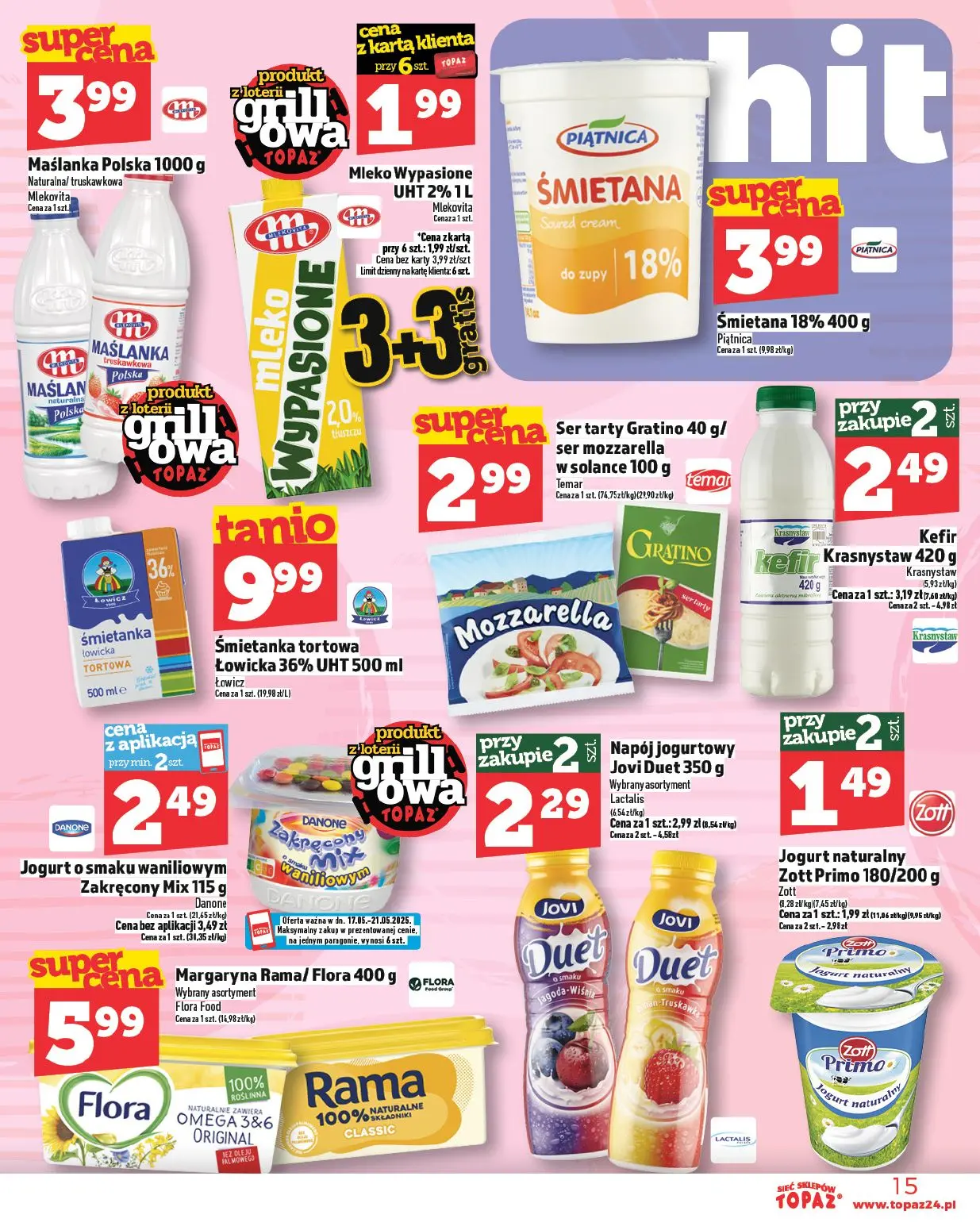 gazetka promocyjna Topaz Domanice - Strona 15